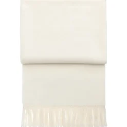 Plaid Elvang Luxury, blanc cassé