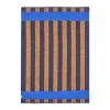 Plaid en laine Aisles 130x180 cm, Bleu