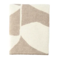 Plaid en laine Leaf 130x180 cm, Mole