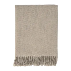 Plaid en laine Sandstone 130x180 cm, Beige