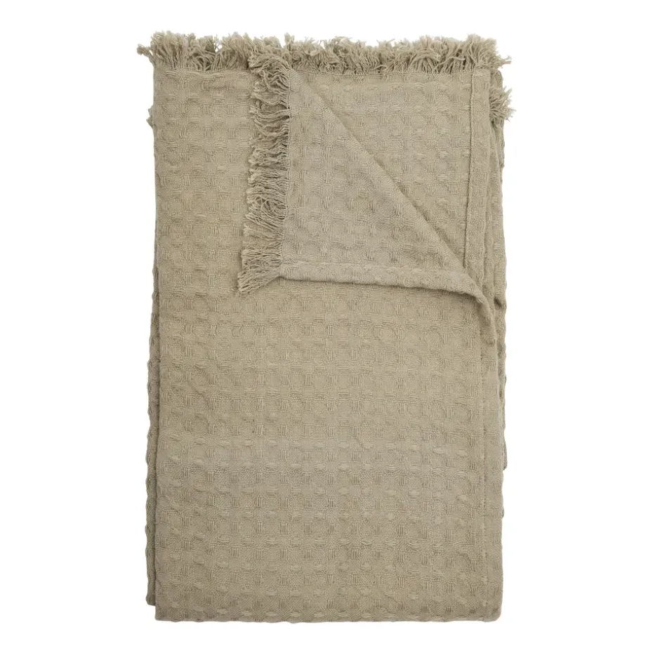 Plaid Mellby 120x150 cm, Beige