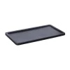Plateau en bois Ernst 15x30 cm, Noir