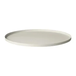 Plateau PEASY L Ø38 cm, Moonbeam