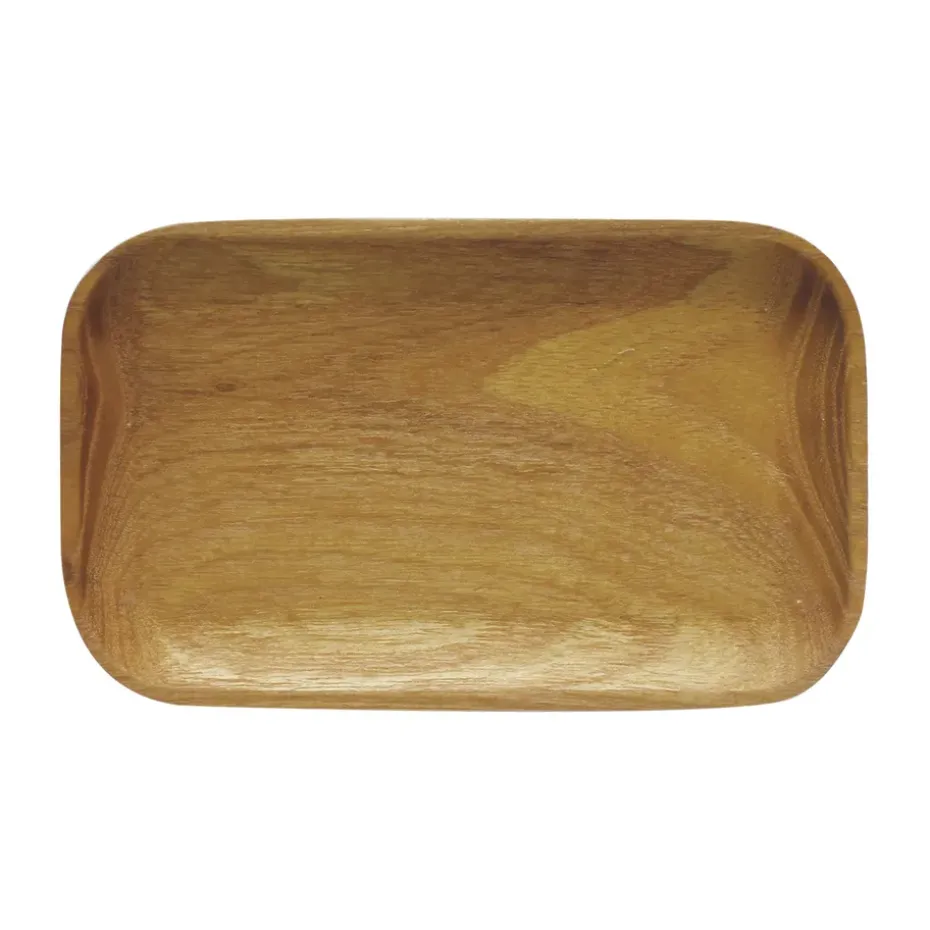 Plateau Raw 10x17 cm, Teck