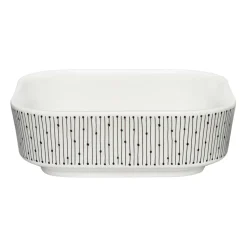 Plat à four Mainio Sarastus 0,7 l, Noir-blanc