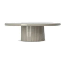 Plat à gâteau Flora Ø25,5 cm, Beige