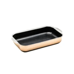 Plat à rôtir Hâws Santo à revêtement hybride rose gold, 32x18 cm