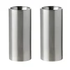 Poivrier et salière AJ cylinda-line, acier inoxydable