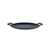 Poêle Comal Victoria à deux poignées pré-assaisonnée, Ø25 cm
