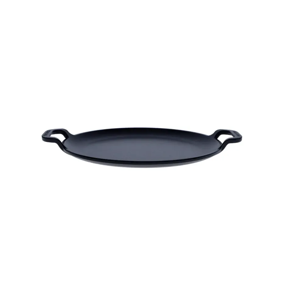 Poêle Comal Victoria à deux poignées pré-assaisonnée, Ø25 cm