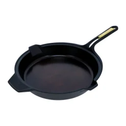 Poêle Signature en fonte polie 25 cm, Noir