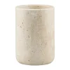 Porte-brosse à dents Travertine 10 cm, Linen