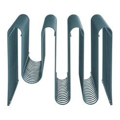 Porte-revues Curva, Dusty blue
