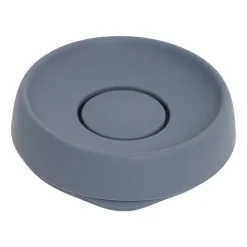 Porte-savon silicone avec égouttoir dissimulé medium, Graphite