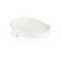 Porte-savon Soap Saver Flow avec bec d’écoulement small, Blanc