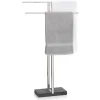 Porte-serviettes Menoto, Acier mat