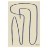 Poster Different Ways bleu, 50x70 cm