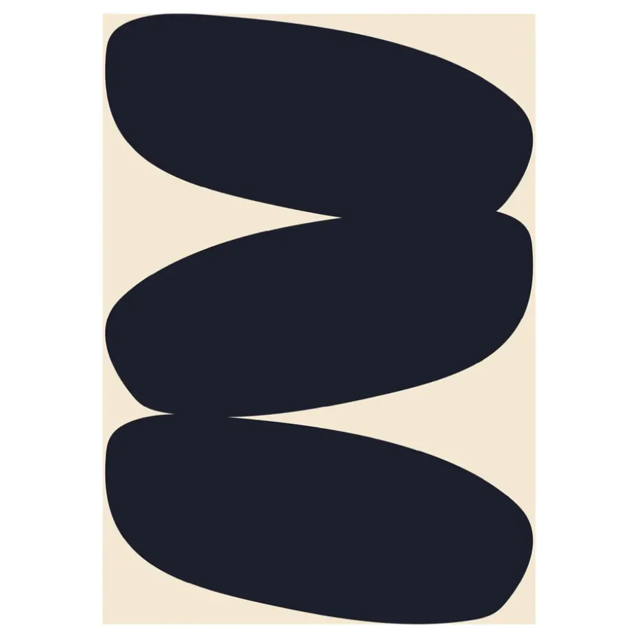 Poster Solid Shapes 01, 50 x 70cm