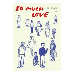 Poster So Much Love, 30x40 cm