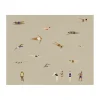 Poster Swimmers, Beige, 40x50 cm