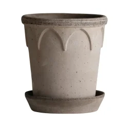 Pot Elizabeth Ø16 cm, Grey