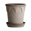Pot Elizabeth Ø14 cm, Grey