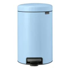 Poubelle à pédale New Icon 12 litres, Dreamy blue