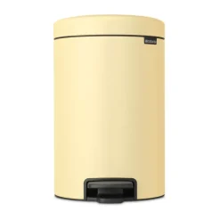 Poubelle à pédale New Icon 12 litres, Mellow Yellow