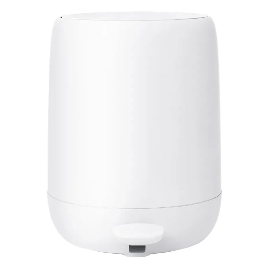 Poubelle à pédale Sono 5 L, Blanc