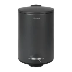 Poubelle à pédale Tubo 3 L, Anthracite
