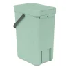 Poubelle Sort & Go 12 litres, Jade green