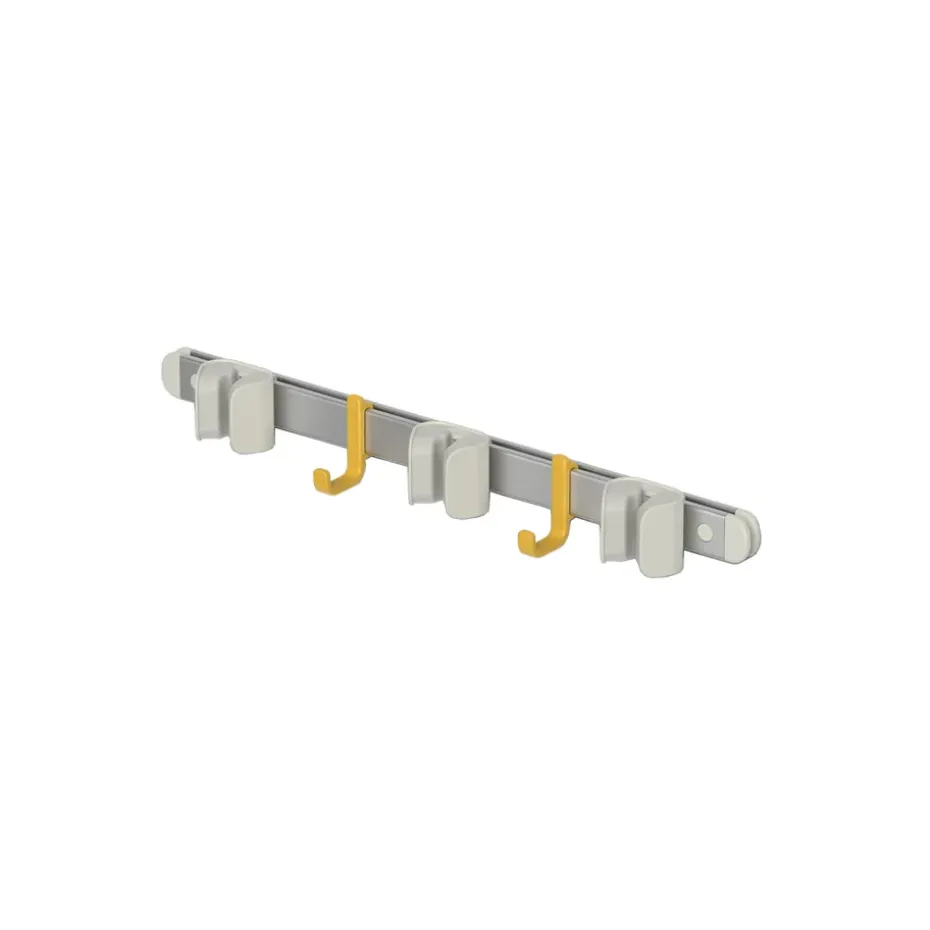 Rail de rangement Cleantech, Argent