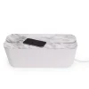 Range câbles Cable Organiser Hideaway XL, couvercle en marbre