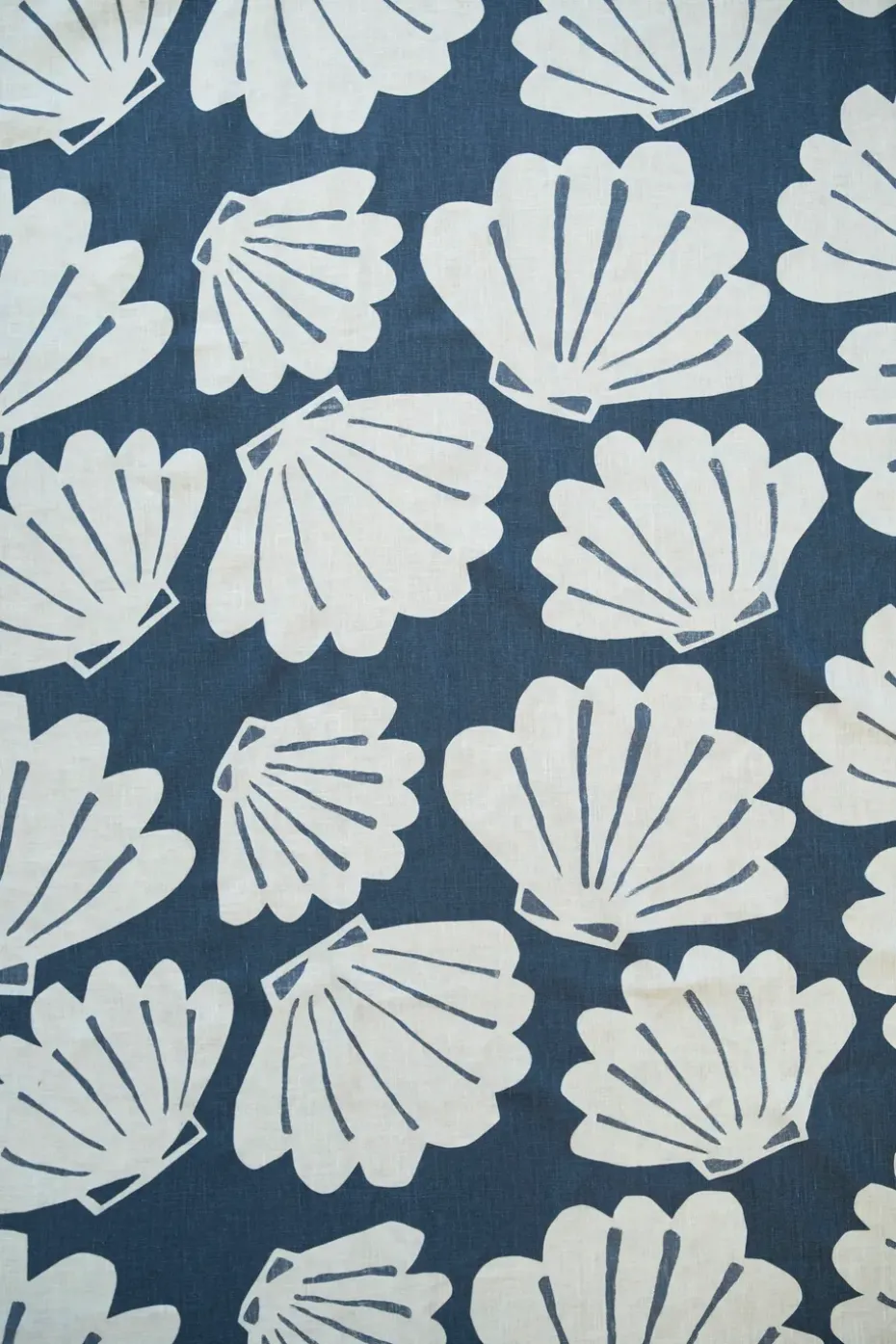 Rideau Snäcka 145x250, Bleu