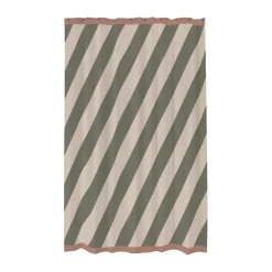 Rideau de douche Diagonal 150x200 cm, Dark olive