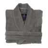 Robe de chambre Hotel Velour L, Gray