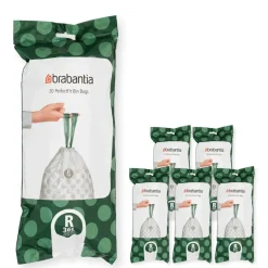Sac poubelle Brabantia PerfectFit 120 sacs, Modèle R, 36 L