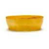 Saladier Ottolenghi Feast Ø27,5 cm, Yellow stripes-red