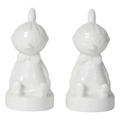 Salière et poivrière en céramique Lilla My, Blanc