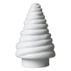 Sapin décoratif Curl tree 13 cm, Shiny white