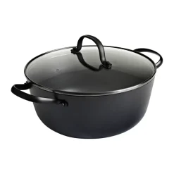 Satake Casserole sautés avec couvercle en verre 2 pièces, 4 L