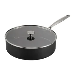 Sauteuse Combekk Element en aluminium noir, Ø28 cm