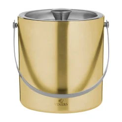 Seau à glace avec couvercle Viners 1,5 l, Or