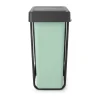 Seaux intégrés Sort&Go, 2x30 L, Gris foncé