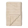 Serviette de bain Drift 70x140 cm, Beige-blanc
