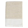 Serviette de bain Grid 70x140 cm, Sable-blanc cassé