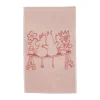 Serviette Mumin 30x50 cm, Amour rose