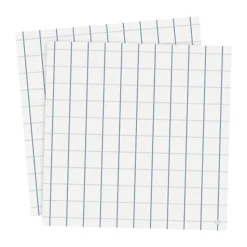 Serviette à carreaux Ernst 33x33 cm lot de 20, Bleu clair-bleu clair