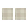 Serviette Chess lot de 2, Clay
