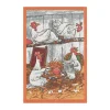 Serviette de cuisine Pettson & Findus multi 40x60 cm, Café entre amis